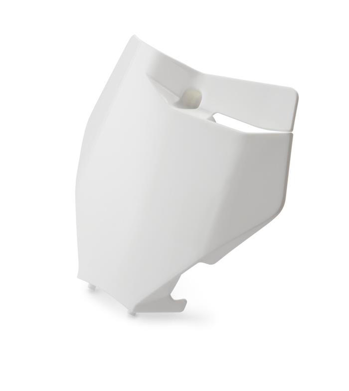 start-number-plate-white