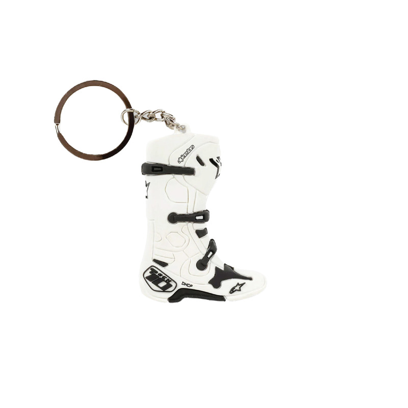 tech-10-boot-key-fob-|-white