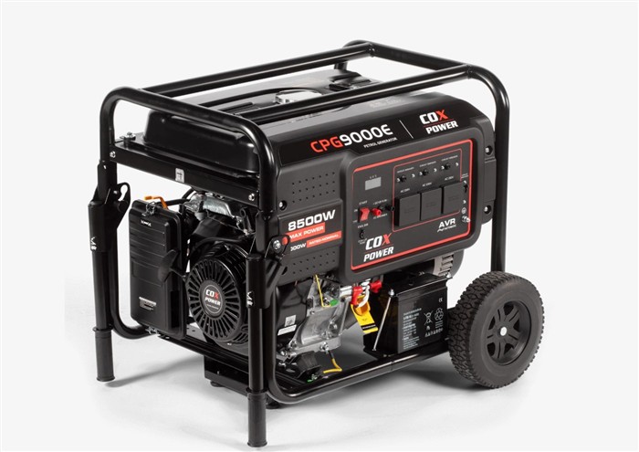cox-cpg9000e-generator-8kw-electric-start---recoil-open-frame